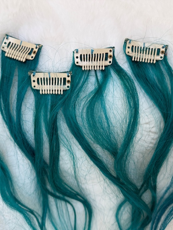Brand New Real Human Hair Clip Extensions main image 5